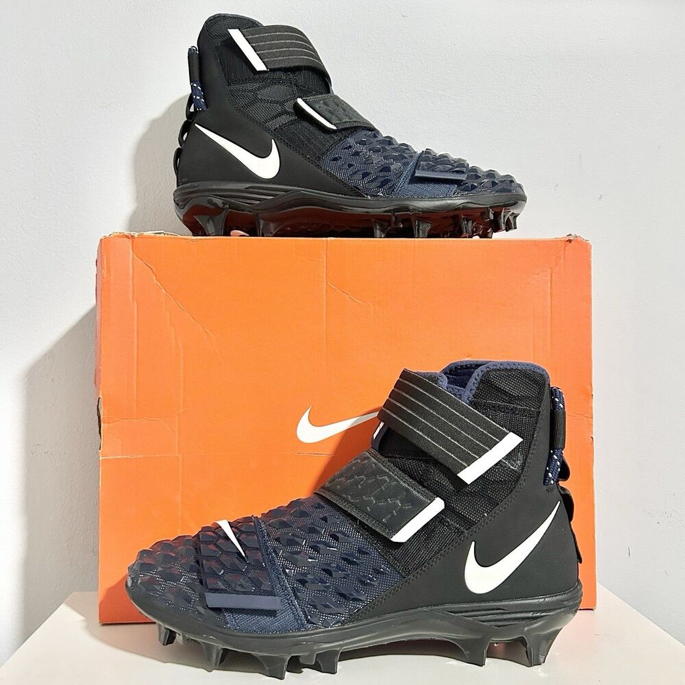 Nike Force Savage Elite 2 “Black College Navy” Men’s Size 12 Football Cleats